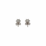 Solitärohrstecker Weißgold 750 / 18K mit 1,05ct Diamanten /HRD - Bild 3 Vorschau