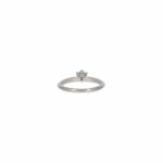 Tiffany & Co. Solitärring Platin 950 mit 0,42ct Diamanten - Bild 3 Vorschau