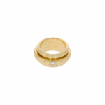 Piaget Drehring Gr. 53 Gelbgold 750 / 18K mit ca. 0,3ct Diamanten - Bild 2 Vorschau