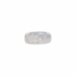Bandring Gr.55 Weißgold 750 / 18K mit ca.1,2ct Diamanten - Bild 2 Vorschau