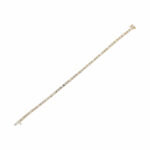 Riviérearmband Gelbgold 750 / 18K mit ca.3ct Diamanten - Bild 3 Vorschau