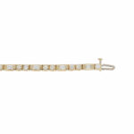 Riviérearmband Gelbgold 750 / 18K mit ca.3ct Diamanten - Bild 4 Vorschau