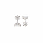 Trillanten Ohrstecker Weißgold 585 / 14K ca. 1,3ct - Bild 4 Vorschau