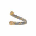 Cartier Panthère Armreif Vintage Stahl / Gold - Bild 2 Vorschau