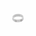 Cartier Love Ring Gr. 52,5 Weißgold 750 / 18K mit Cartier Zertifikat - Bild 2 Vorschau
