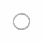 Memoire Ring Gr.60 Weißgold 585 / 14K mit ca. 0,94ct Diamanten - Bild 4 Vorschau