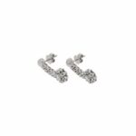 Diamant Ohrstecker mit Blütenform Weißgold 585 mit ca. 1ct - Bild 3 Vorschau