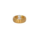 Perlen Ring Gr.53 Gelbgold 750 / 18K - Bild 3 Vorschau