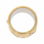 Elefanten Ring Gr.49 Weiß,- Gelbgold 750 / 18K - Bild 3 Vorschau