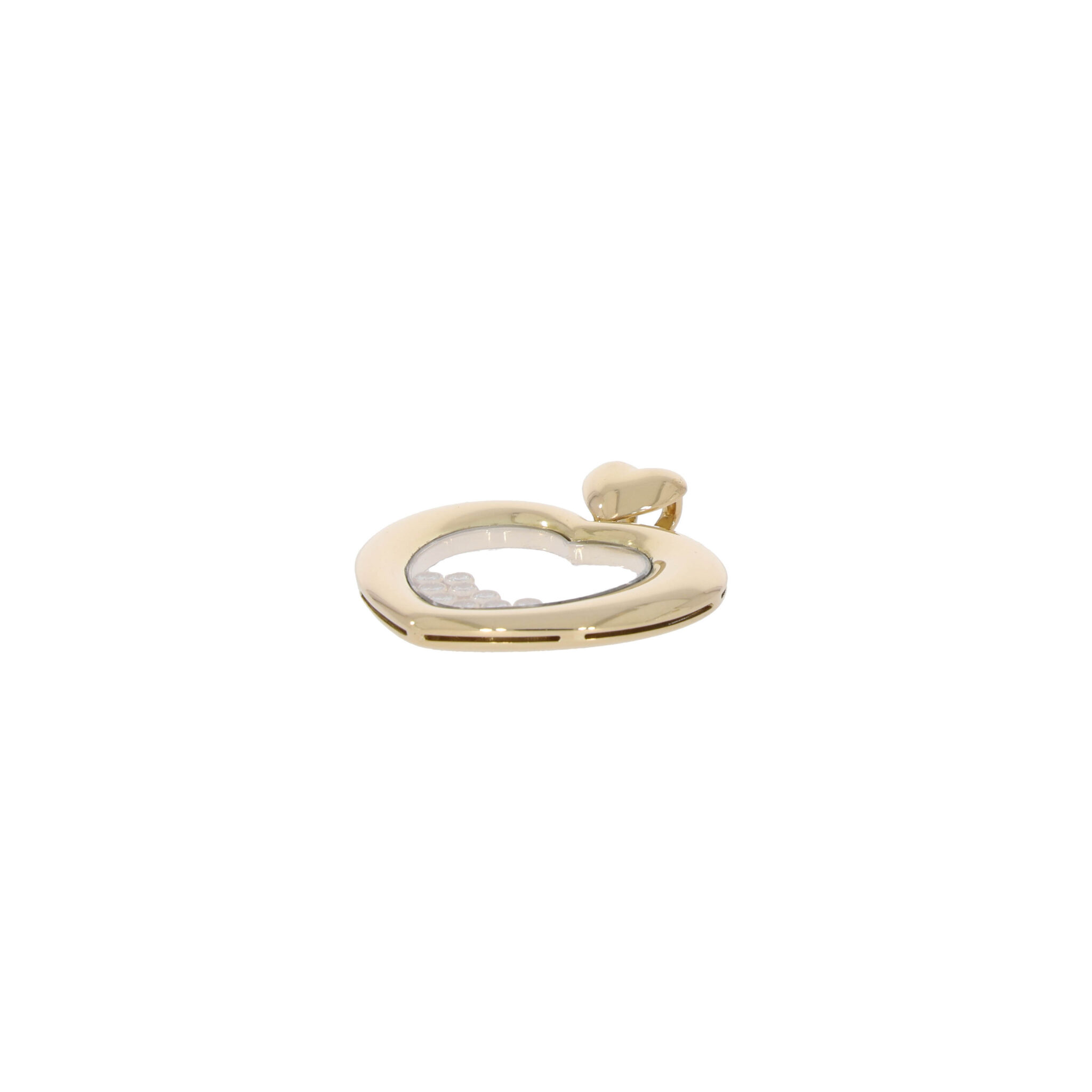 Chopard Happy Diamond Anhänger Gelbgold 750 / 18K mit ca.0,3ct Diamanten - Bild 2