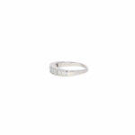 Diamant Ring mit 9 Carrée Diamanten ca. 0,5ct Weißgold 750 / 18K - Bild 2 Vorschau