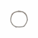 Riviérearmband Platin 950 mit 1,8ct Saphiren und 3,85ct Diamanten - Bild 2 Vorschau