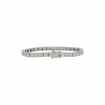 Riviérearmband Weißgold 585 / 14K mit ca.2,38ct Brillanten - Bild 4 Vorschau