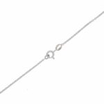 Kette mit Anhänger Weißgold 750 / 18K mit ca. 0,34ct Diamanten - Bild 3 Vorschau