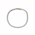 Tennisarmband Weißgold 750 / 18K mit ca. 0,5ct Diamanten - Bild 2 Vorschau