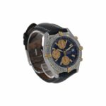 Breitling Chronomat B13352 Stahl/Gold automatic Chronograph Blue Dial - Bild 3 Vorschau