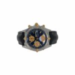 Breitling Chronomat B13352 Stahl/Gold automatic Chronograph Blue Dial - Bild 4 Vorschau