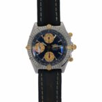 Breitling Chronomat B13352 Stahl/Gold automatic Chronograph Blue Dial - Bild 6 Vorschau