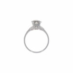 Solitärring Gr.55,5 Weißgold 750 / 18K mit ca.0,75ct Diamanten - Bild 4 Vorschau