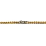 Halsriviére 42cm Gelbgold 750 / 18K mit ca. 7ct Diamanten - Bild 3 Vorschau