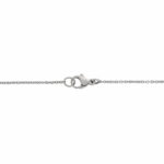 Kette mit Solitäranhänger Weißgold 750 / 18K mit 0,8ct Diamant / GIA Zertifikat - Bild 4 Vorschau