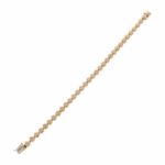 Tennisarmband Gelbgold 585  / 14K mit ca. 0,5ct Diamanten - Bild 3 Vorschau