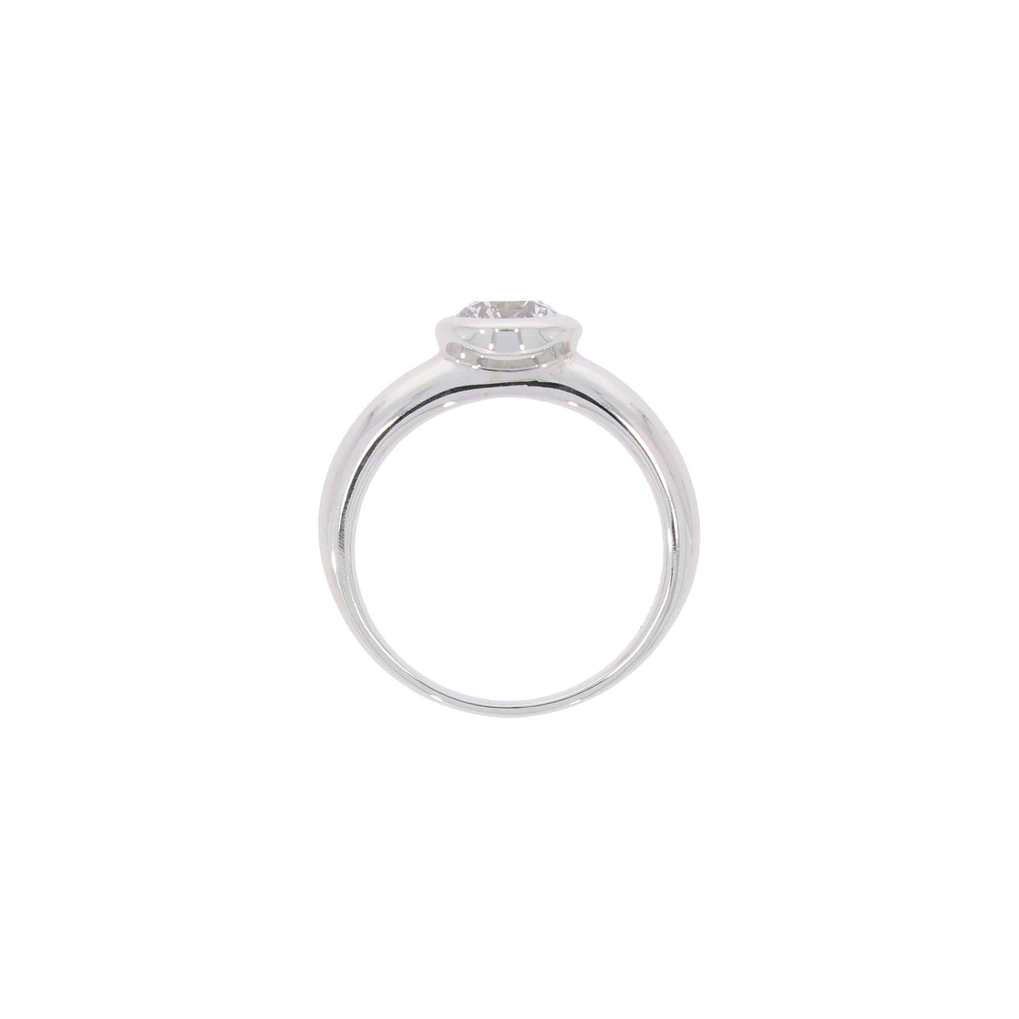 Solitärring Gr.52 Weißgold 585 / 14K mit ca. 1,01ct Diamant - Bild 3