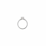 Solitärring ca. 0,5ct Weißgold 750 / 18K - Bild 4 Vorschau