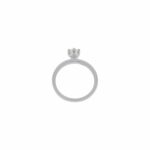 Solitärring Gr.52,5 Platin 950 mit 0,4ct Diamant / GIA Zertifikat - Bild 4 Vorschau