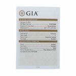 Solitärring Gr.52,5 Platin 950 mit 0,4ct Diamant / GIA Zertifikat - Bild 5 Vorschau