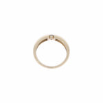 Spannring Gr.60 Gelbgold 585 / 14K mit ca. 0,14ct Diamant - Bild 4 Vorschau