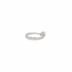 Solitärring ca. 0,5ct Weißgold 750 / 18K - Bild 2 Vorschau