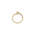 Rüschenbeck Ring Gr.54 Gelbgold 750 / 18K mit ca. 0,4ct Diamanten - Bild 4 Vorschau