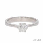Solitärring ca. 0,5ct Weißgold 750 / 18K Vorschau