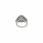 Ring Gr. 57 Weißgold 750 / 18K mit Tahiti Zuchtperle und ca. 2,50 ct Diamanten - Bild 4 Vorschau