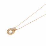 Kette mit Anhänger Gelbgold 750 / 18K mit ca. 0,80 ct Diamanten - Bild 4 Vorschau