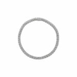 Tennisarmband Weißgold 585 / 14K mit ca. 3ct Diamanten - Bild 2 Vorschau