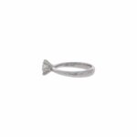 Solitärring Gr.52 Weißgold 585 / 14K mit 0,5ct Diamant GIA Zertifikat - Bild 2 Vorschau