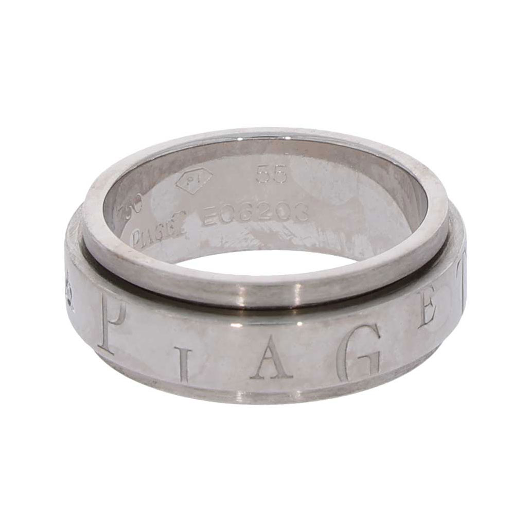 Piaget Possesion Ring Gr.55 Weißgold 750 / 18K mit Original Zertifikat und Box - Bild 2