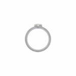 Solitärring Gr.60 Weißgold 585 / 14K mit 1,01ct Radiant Diamant IGL Zertifikat - Bild 3 Vorschau