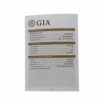 Solitärring Gr.47 Weißgold 750 / 18K mit 0,4ct Diamant GIA Zertifikat - Bild 5 Vorschau