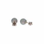Tahiti Perlen Ohrstecker Weißgold 750 / 18K - Bild 3 Vorschau