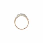 Jugendstil Ring Gr.52 Roségold / Silber mit 1,2ct Altschliff Diamanten - Bild 2 Vorschau
