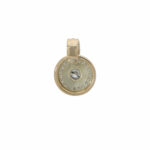 Anhänger Gelbgold 585 / 14K mit 1ct Diamant und 0,6ct kleine Diamanten - Bild 3 Vorschau