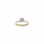 Ring Gr. 53,5 Gelbgold, Weißgold 585 / 14K mit Diamant ca. 1,10 ct - Bild 3 Vorschau