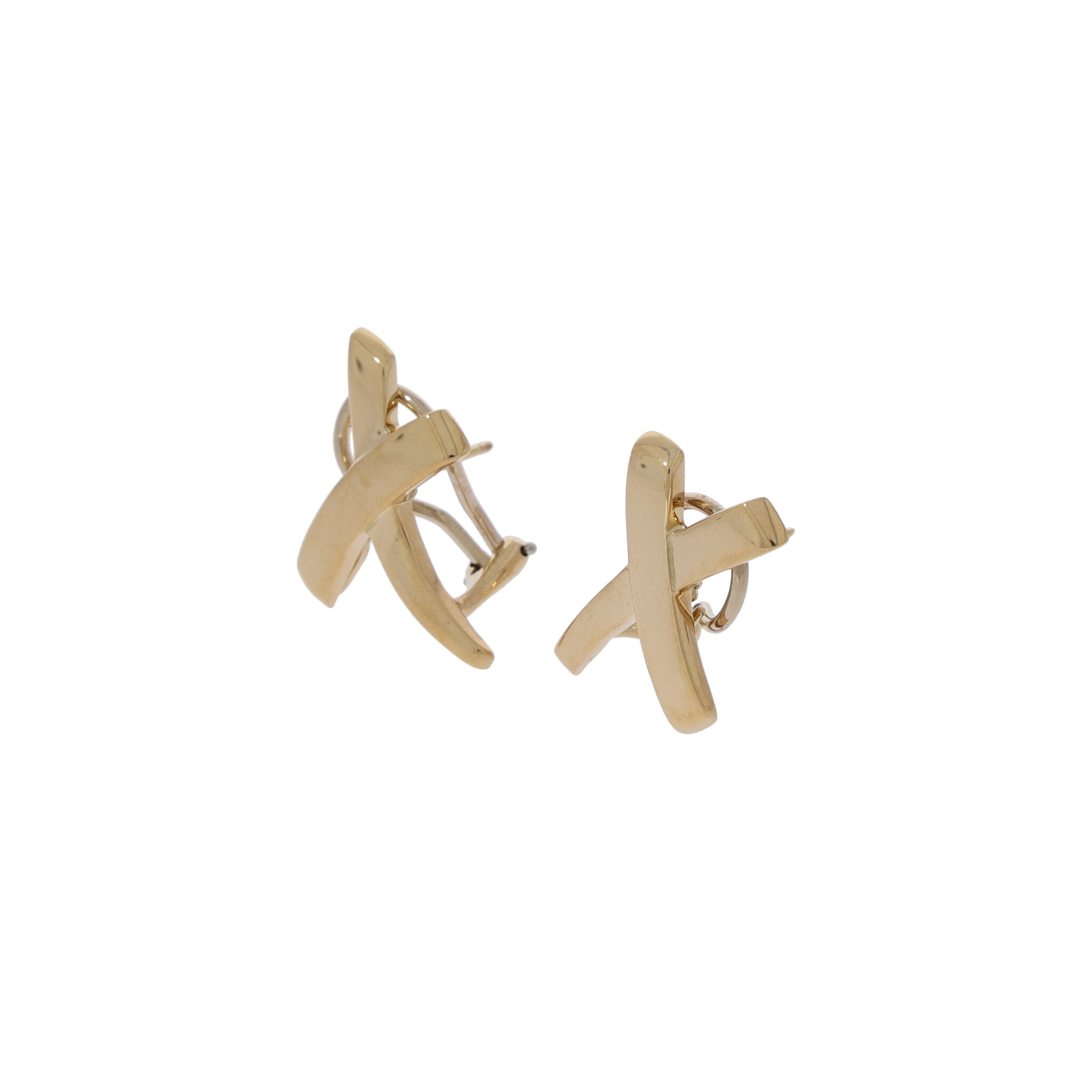 Tiffany & Co. „X by Paloma Picasso“ Ohrclips Gelbgold 750/ 18K - Bild 2