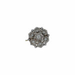 Brosche Roségold 750 / 18K mit ca. 2ct Altschliffen Vorschau