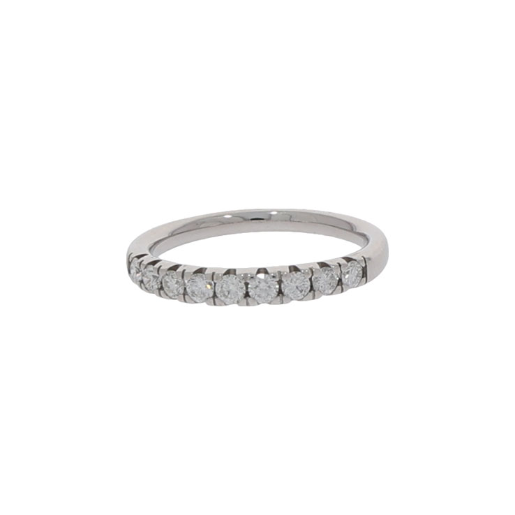 Diamant Ring Gr.56 Weißgold 585 / 14K mit 0,5ct Diamanten
