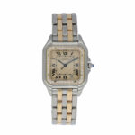 Cartier Panthère Ref. 187049 2 row gold with Diamonds Aftermarket ca. 1990 Vorschau