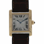 Cartier Tank Française Ref 1821 Gold 18K Quarz 25x30mm Mint Condition - Bild 5 Vorschau